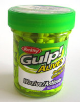 Приманка Berkley Gulp! Waxies Chartreuse 1 см.