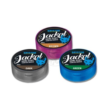 Поводковый материал KRYSTON Jackal Semi-Stiff Coated Braid ― Fishing Service