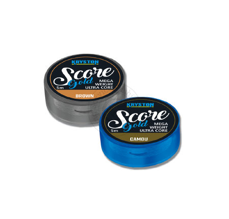 Ледкор KRYSTON Score GOLD Heavyweight Leadcore ― Fishing Service