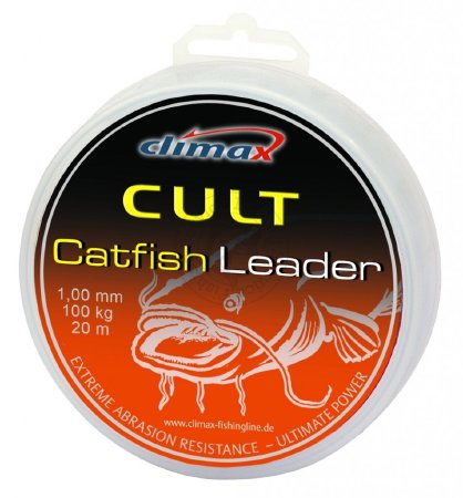 fishing-service.com | Купить оптом, в розницу Поводковый материал Climax CULT Catfish Leader Купить Поводковый материал Climax CULT Catfish Leader  в Киеве, Харькове, Днепропетровске, Одессе, Донецке, Запорожье, Львове.  Отзывы  Поводковый материал Climax