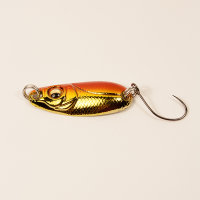 Блесна Megabass SPOON-X (3g) GOLD/RED