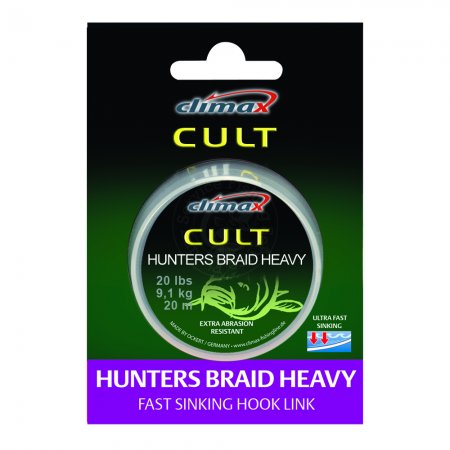 fishing-service.com | Купить оптом, в розницу Поводковый материал Climax CULT Heavy Hunters Braid Купить Поводковый материал Climax CULT Heavy Hunters Braid  в Киеве, Харькове, Днепропетровске, Одессе, Донецке, Запорожье, Львове.  Отзывы  Поводковый матер