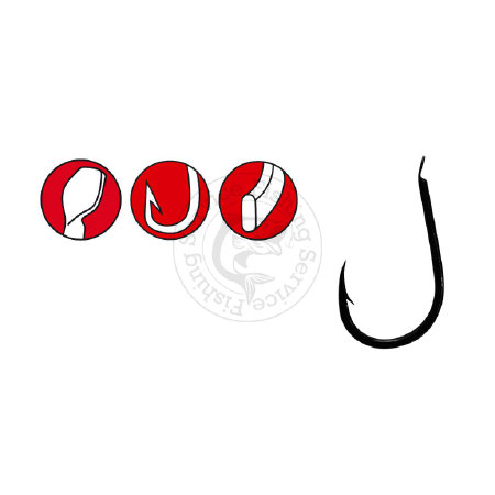 Крючок Gamakatsu Power Carp Flatted Eye ― Fishing Service